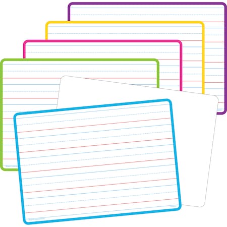 Teacher Created Resources Double-Sided Writing Dry Erase Boards, PK10 TCR77889